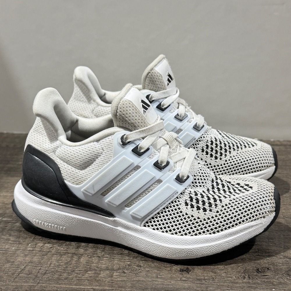 Adidas Supernova Stride Boys 13K White Black Dreamstrike Running Shoes